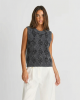 Esther | argyle vest