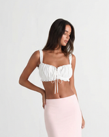 Bethany | tie front top