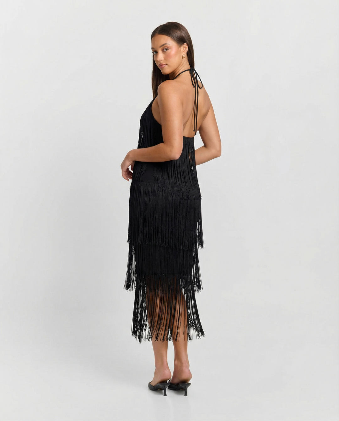 Elodie | halter neck dress