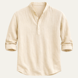 Dorian | Men's Relaxed Fit Long Sleeve Summer Shirt