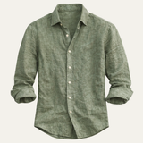 Camden | Men's Summer Casual Fit Linen Look Shirt