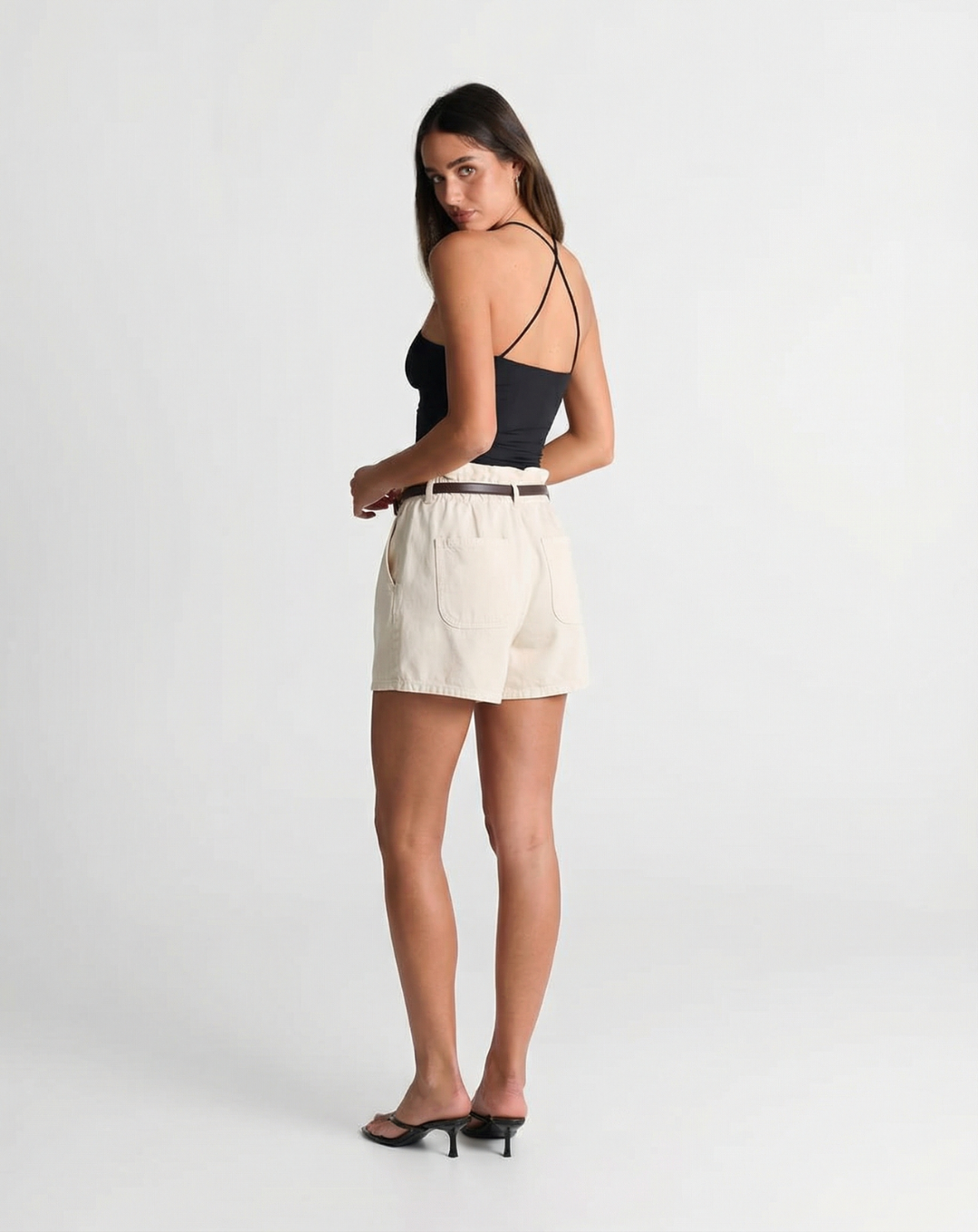 Megan | paperbag shorts
