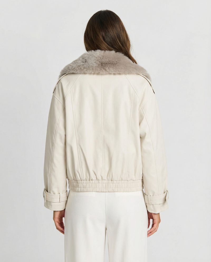 Emily | cropped trench coat
