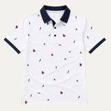 Joel | Printed Golf Polo Shirt