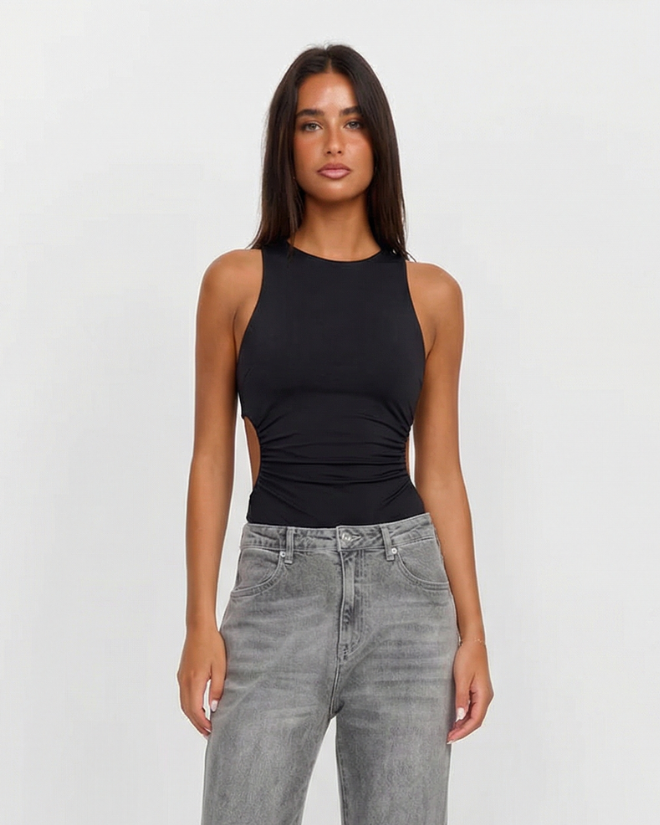 Heidi | ruched tank top