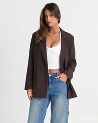 Evie | oversized blazer