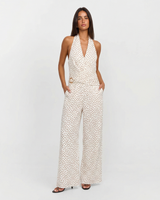 Gracie | halter wide leg jumpsuit