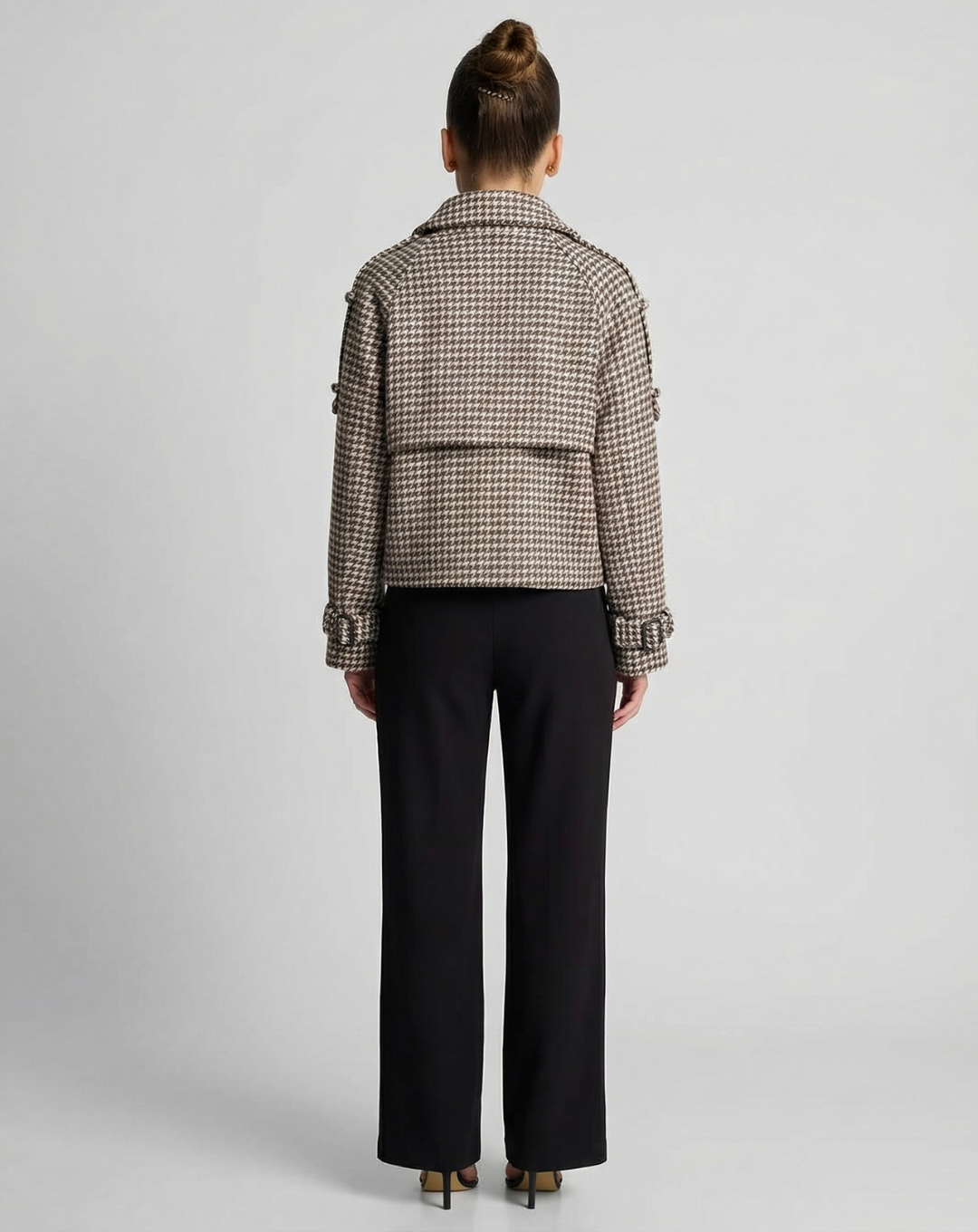 Clara | cropped trench coat