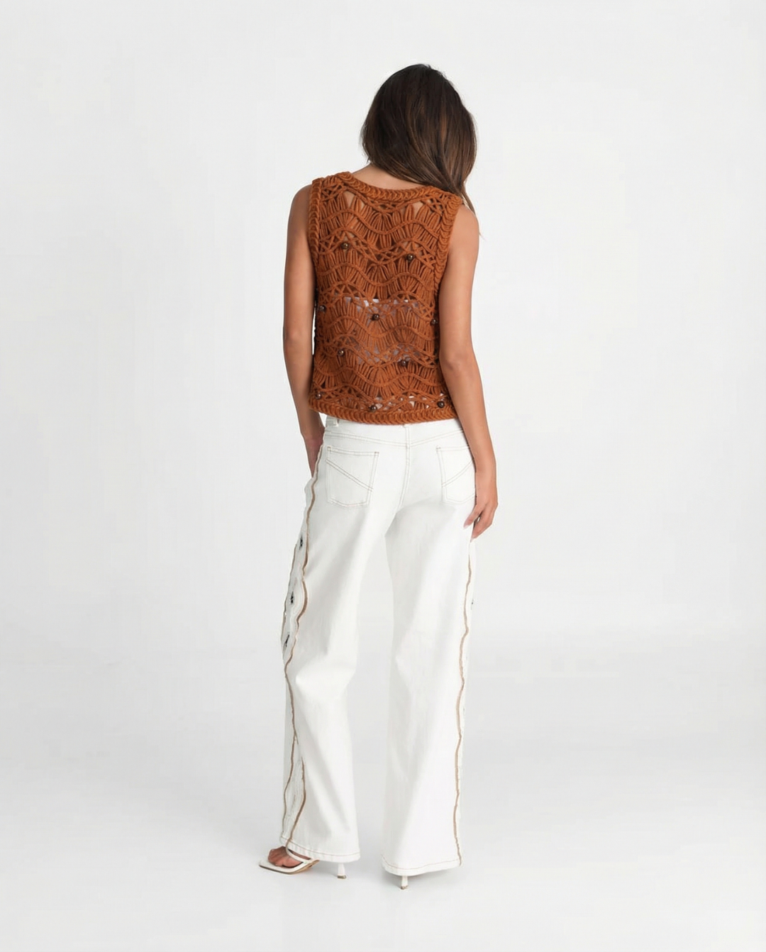 Rosie | crochet vest