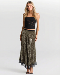 Penelope | flowy maxi skirt