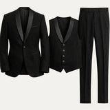 Octavius | Men's Classic 3 Piece Suit Set with Blazer, Gilet and Trousers