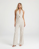Alicia | halter jumpsuit