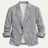 David | Relaxed Fit Textured Lightweight Blazer