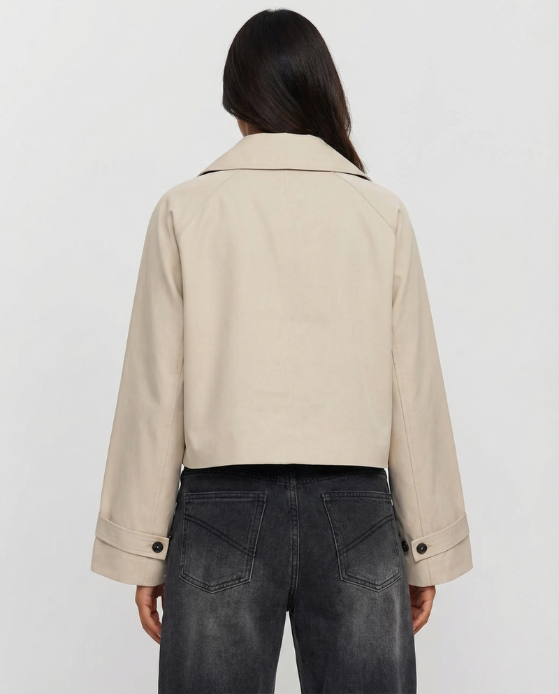 Blythe | cropped shacket women