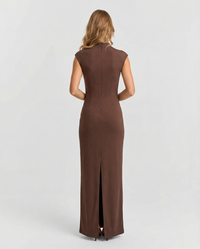Hazel | ruched maxi dress