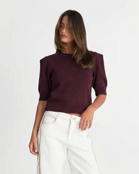 Lucy | puff sleeve top