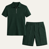 Perry | Summer Polo Shirt and Shorts Set