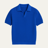 Phoenix | Short Sleeve Knitted Polo Shirt
