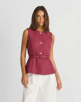 Georgina | peplum top