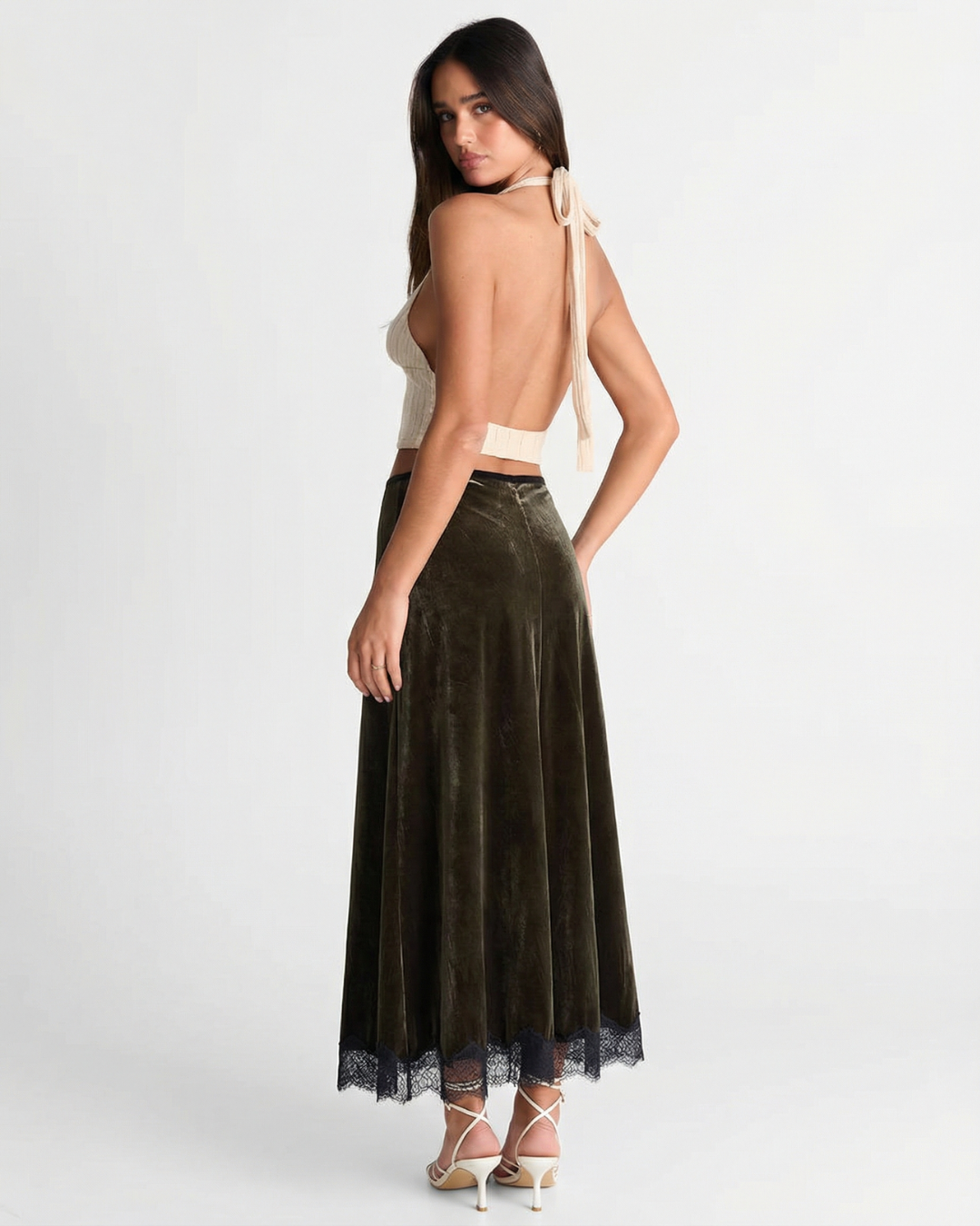Sienna | flowy maxi skirt