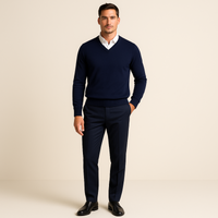 Marvin | 100% Cashmere V-Neck Jumper for Men