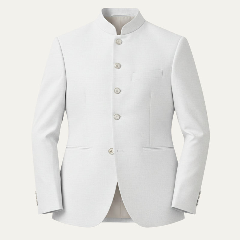 Lowell | Stand Collar Slim Fit Business Blazer