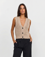 Natalia | crochet vest