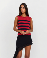 Juliet | striped knit top
