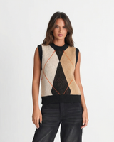 Bethany | argyle vest