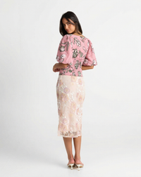 Yasmine | puff sleeve top