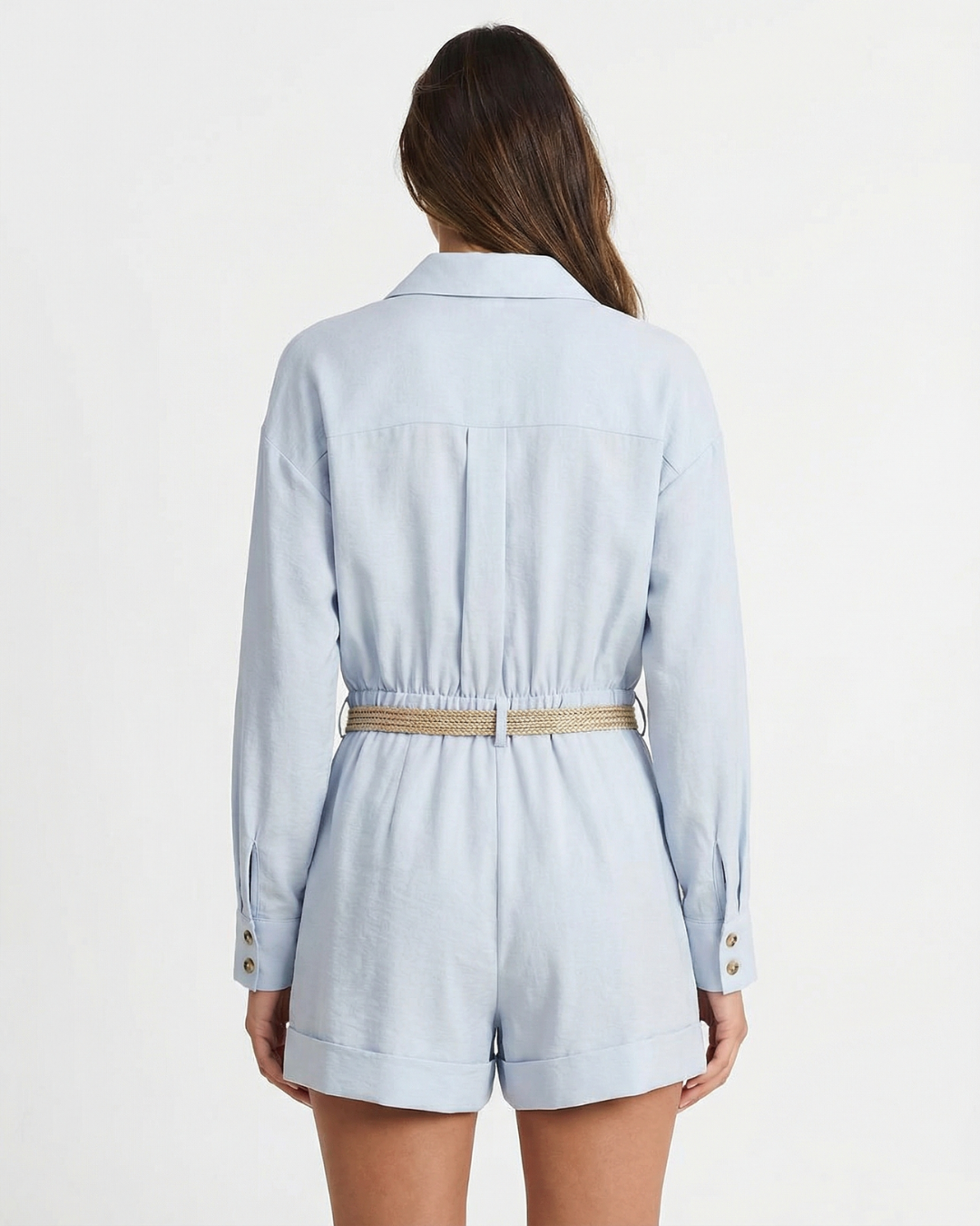 Niamh | button up romper