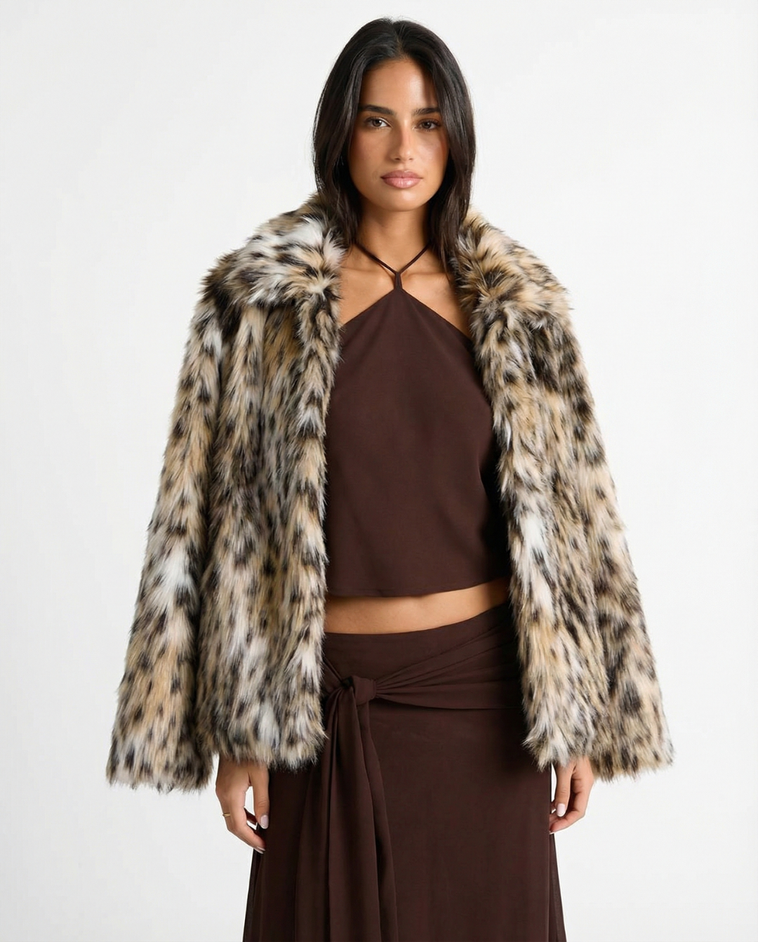Clementine | animal print jacket