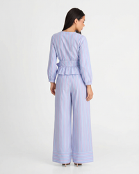 Romy | striped matching set