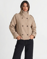 Heidi | cropped utility jacket