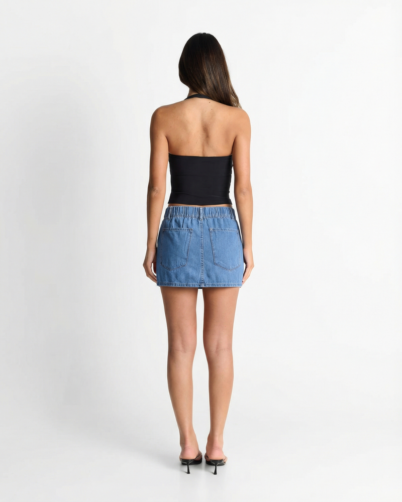 Emily | denim mini skirt