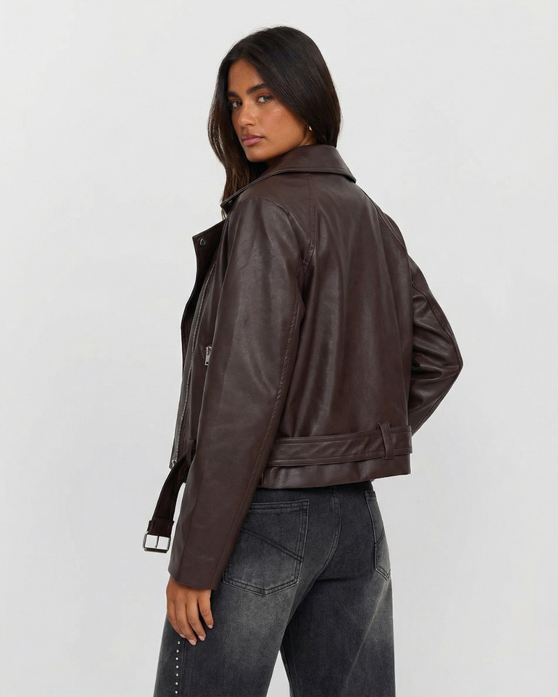 Nina | cropped trench coat