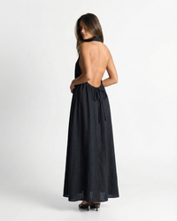 Rosa | halter neck maxi dress