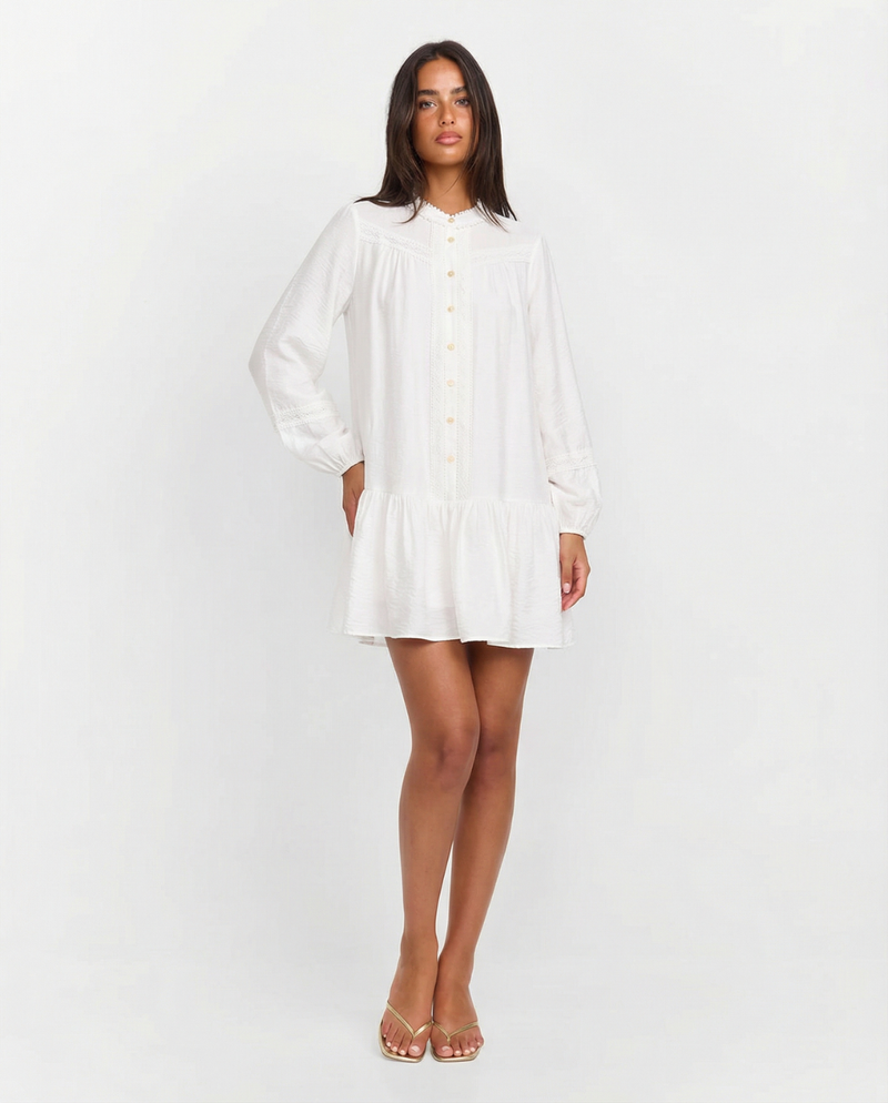 Lila | white summer dress