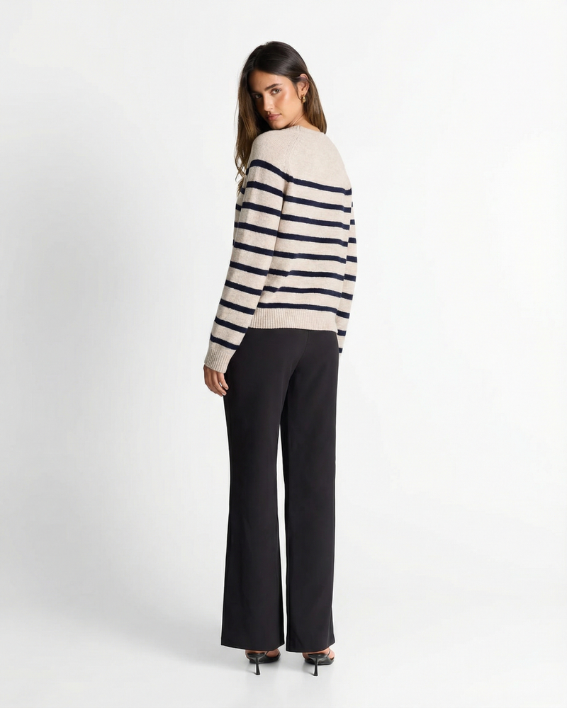 Matilda | striped knit top