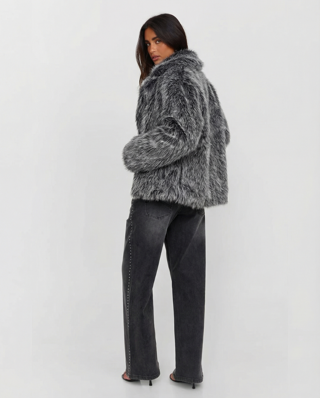 Aurora | faux fur jacket