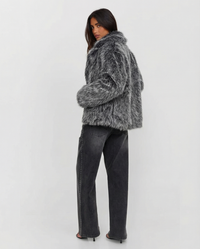 Aurora | faux fur jacket