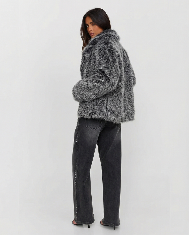 Aurora | faux fur jacket
