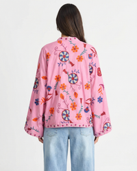 Elsie | floral kimono
