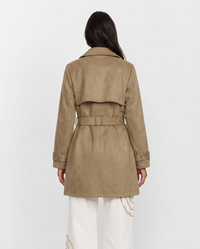 Aria | cropped trench coat