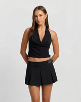 Mabel | pleated mini skirt