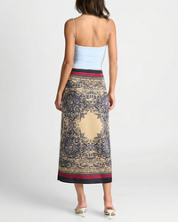 Poppy | wrap maxi skirt