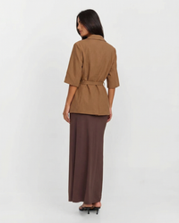 Elizabeth | linen blazer