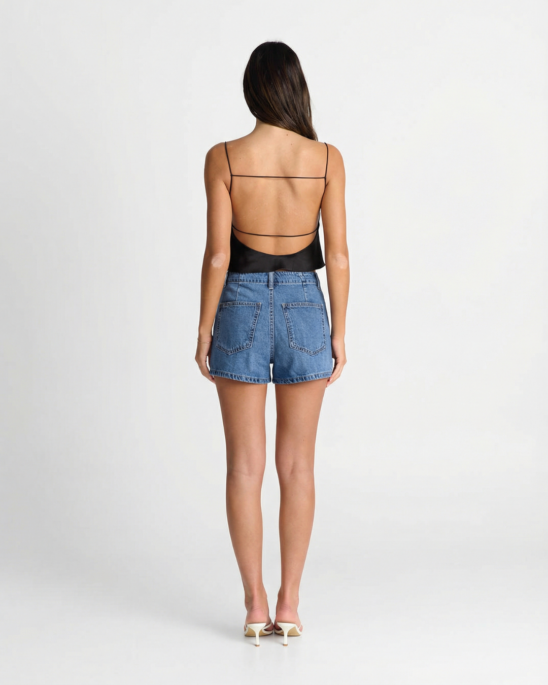 Delilah | denim mini skirt