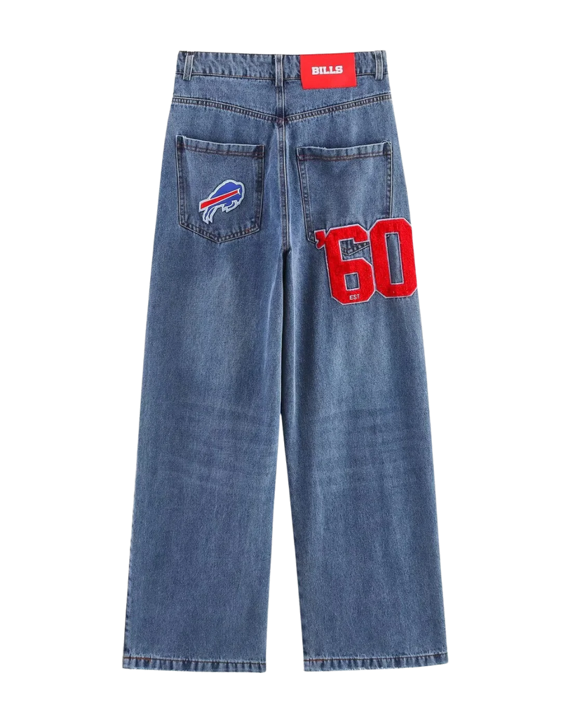 Juno | High Waist Wide Leg Jeans
