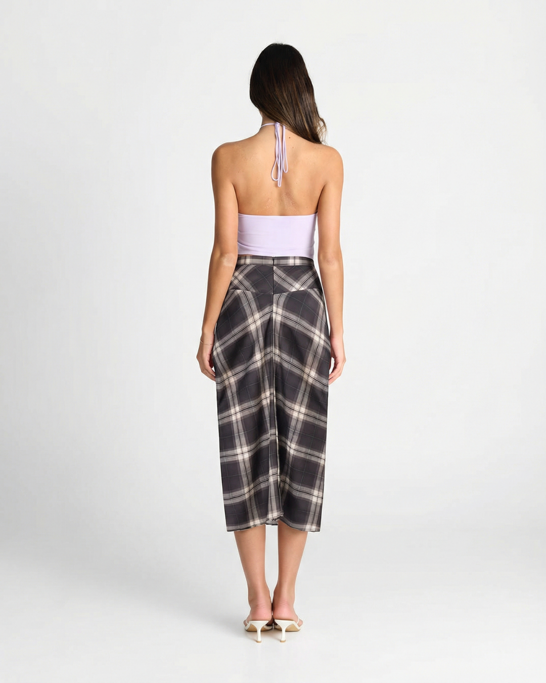 Nora | wrap midi skirt